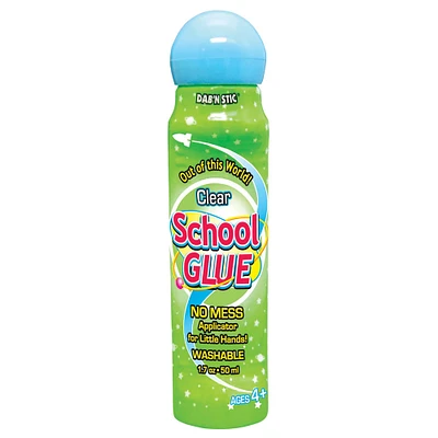 12 Packs: 6 ct. (72 total) Crafty Dab'N Stic® Odorless School Glue, 1.75oz.