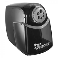 Westcott® iPoint Black & Gray 8.25" x 5.75" Heavy Duty School Sharpener