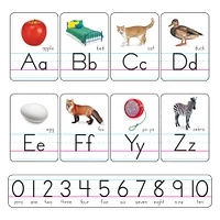 Trend Enterprises® Photo Alphabet Cards Zaner-Bloser Manuscript Bulletin Board Set