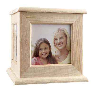 5" Wood 4-Sided Photo Caddy by Make Market®