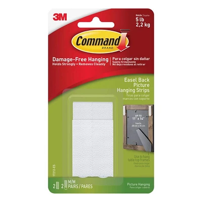 3M Command™ Easel Back Picture Hanging Strips