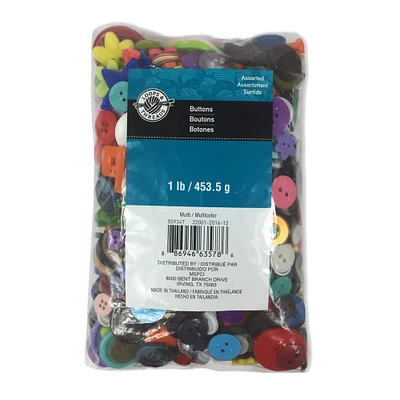 Multicolor Button Value Pack By Loops & Threads®