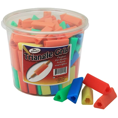 The Pencil Grip™ Assorted Triangle Pencil Grips, 200 Pack