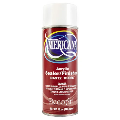 12 Pack: DecoArt® Americana® Gloss Acrylic Spray Sealer & Finisher