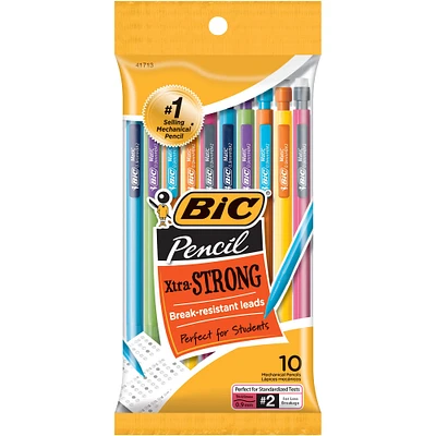 BIC® Xtra-Strong 0.9mm Multicolored Mechanical Pencils, 6 Pack