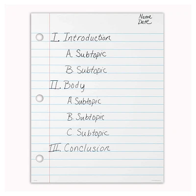 Magnetic Demonstration Notebook Paper, Write On/Wipe-Off