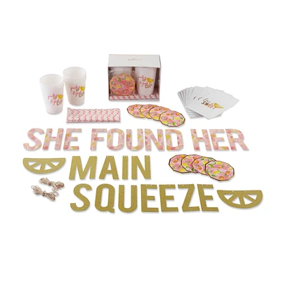 Kate Aspen® She Found Her Main Squeeze 49 Piece Party Kit