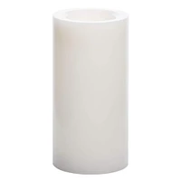 Vanilla Scented LED Pillar Candle with Timer By Ashland®, 4" x 8"