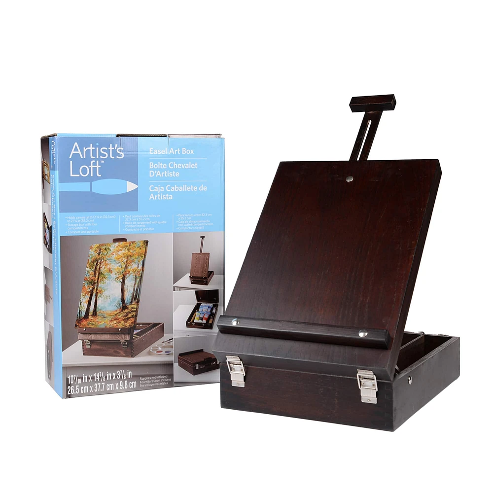 6 Pack: Easel Art Box by Artist's Loft™