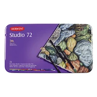 Derwent® Studio Colored Pencil 72 Color Tin Set