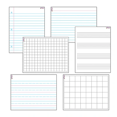 Papers & Grids Wipe-Off® Charts Combo Pack