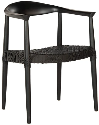 Bandelier Arm Chair in Black