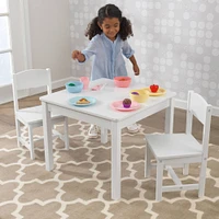 KidKraft Aspen Table & 2 Chair Set, White