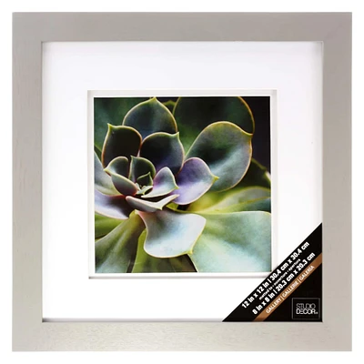 Grey Gallery Wall Frame with Double Mat by Studio Décor