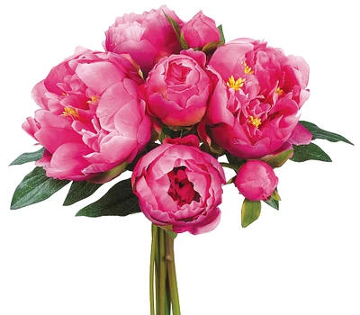 Dark Pink Peony Bouquet