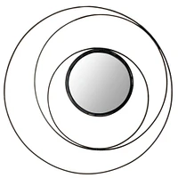 Ring Mirror in Black