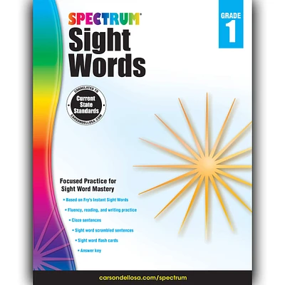 Spectrum® Sight Words Workbook
