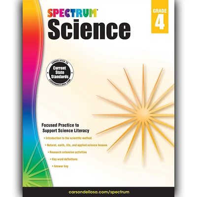Spectrum® Science Workbook