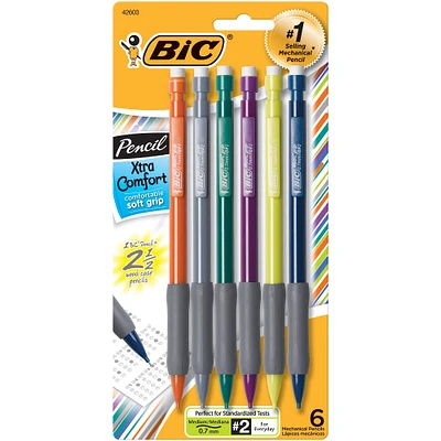 BIC® Matic Grip 0.7mm Medium Point Mechanical Pencils, 6 Packs of 6