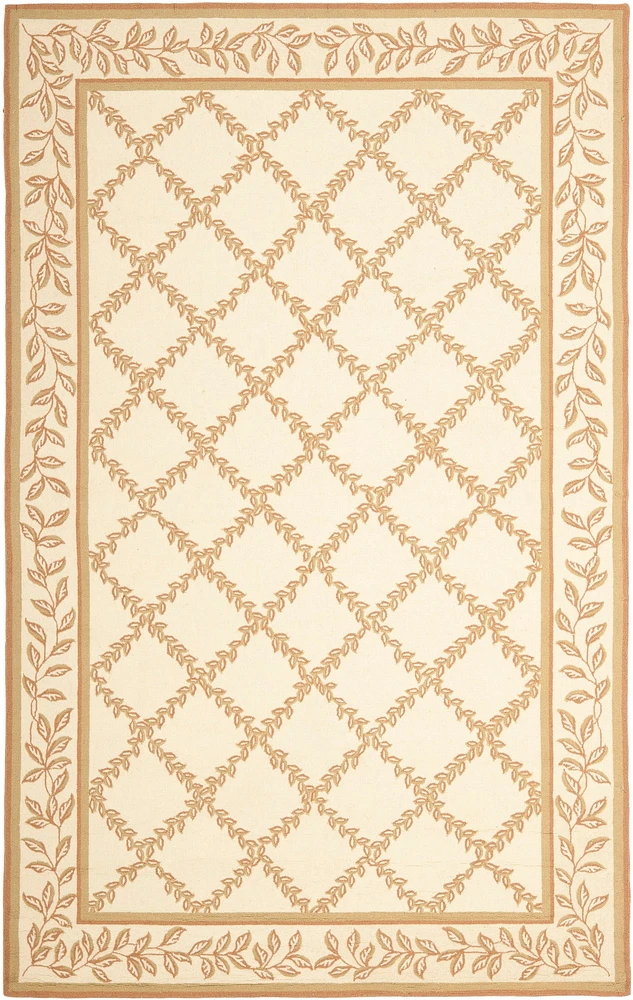 Chelsea Leaf Border 3'-9" X 5'-9" Area Rug