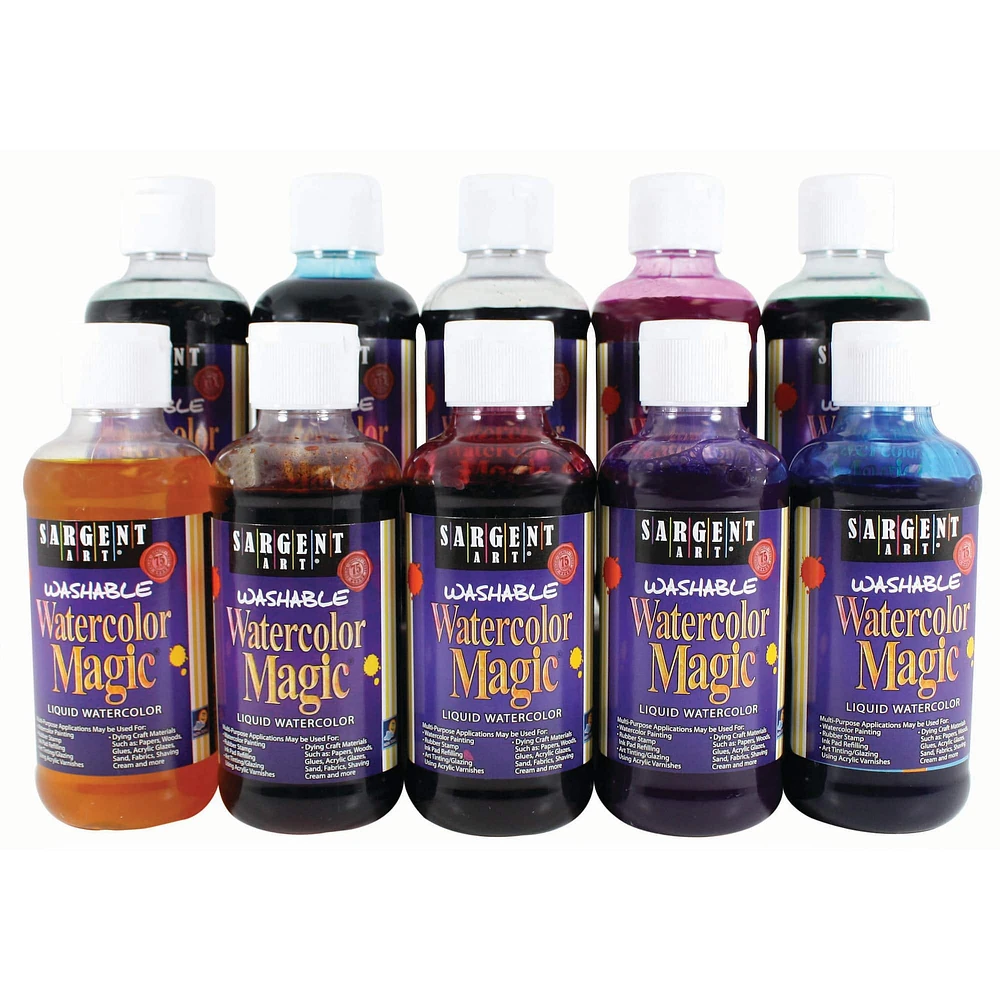 Sargent Art® Watercolor Magic® Paint, 10 Colors