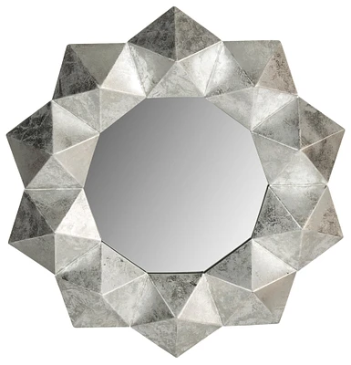 Maritza Mirror in Silver