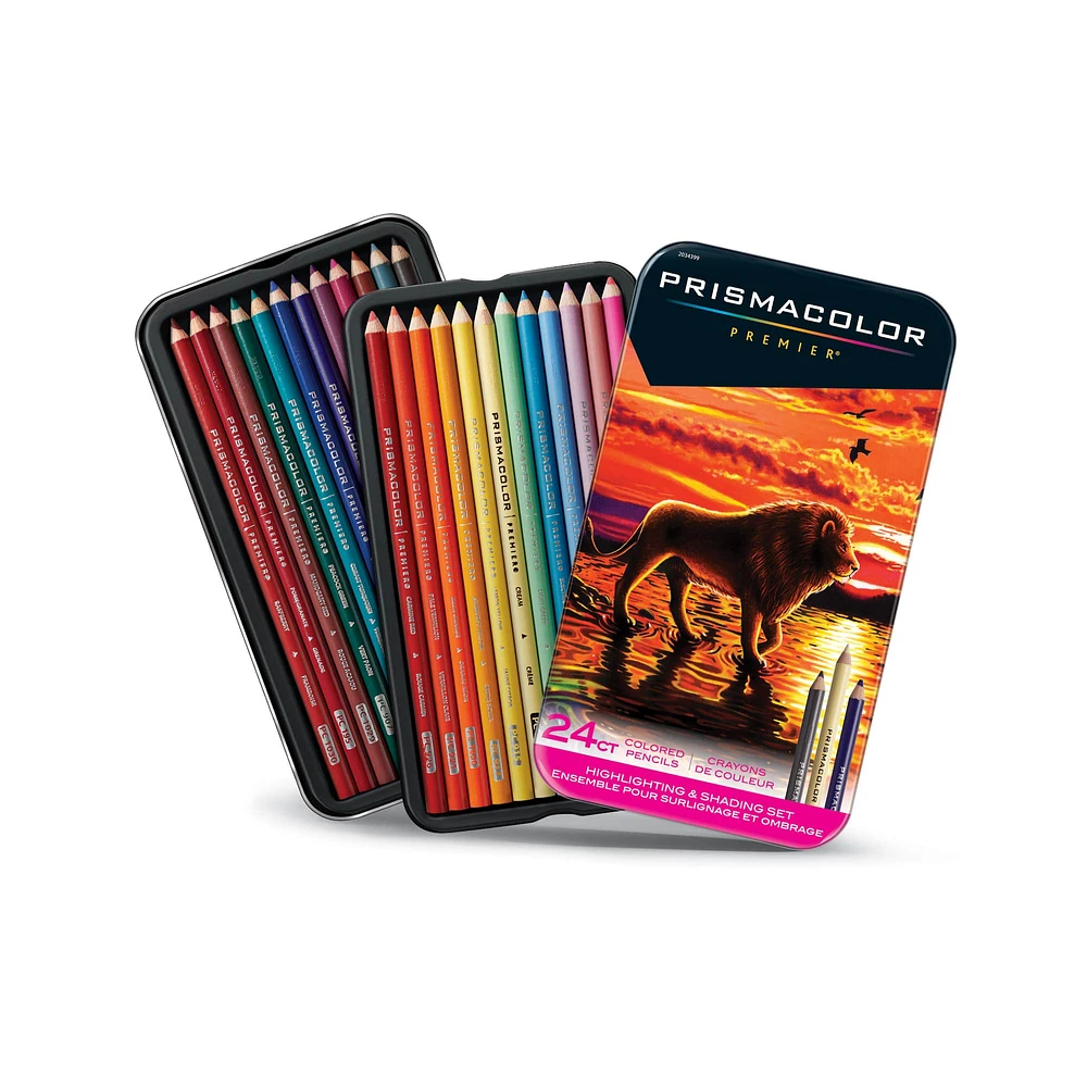 6 Packs: 24 ct. (144 total) Prismacolor® Premier® Highlighting & Shading Colored Pencils