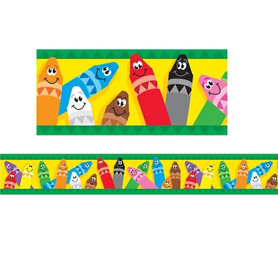 Bolder Borders® Colorful Crayons Border Trims 214.5ft.