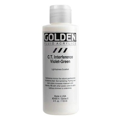 Golden® Fluid Interference Acrylics 4oz.