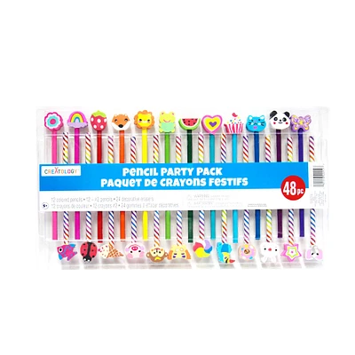 Pencil Party Pack By Creatology™, 48pc