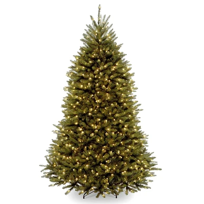 6 ft. Pre-Lit Dunhill® Fir Full Artificial Christmas Tree, Clear Lights