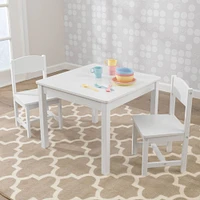 KidKraft Aspen Table & 2 Chair Set, White