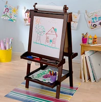 KidKraft Deluxe Wood Easel with Paper Roll