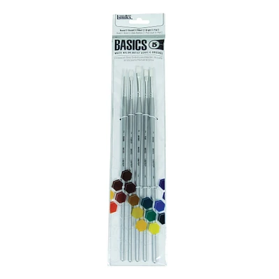 Packs: ct. ( total) Liquitex® BASICS Brush Pack
