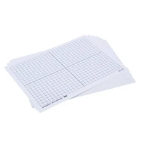 XY Axis Dry Erase Boards, Set of 10