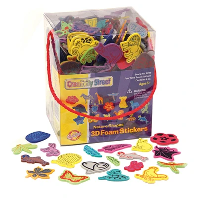 6 Pack: Pacon® Peel & Stick Nature Themed 3D WonderFoam® Sticker Box
