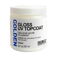 Golden® Gloss UV Topcoat, 8oz.