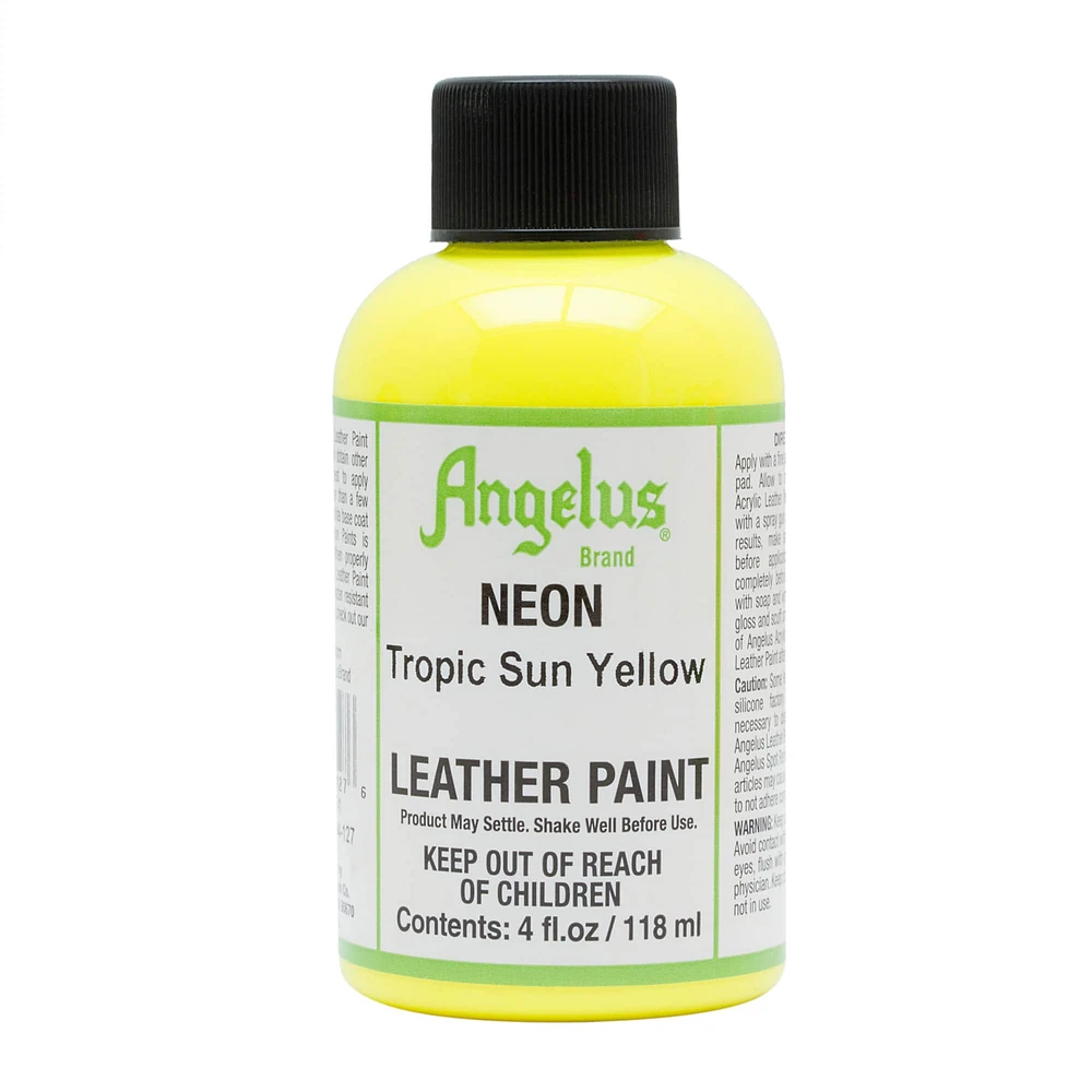 Angelus® Neon Leather Paint, 4oz.