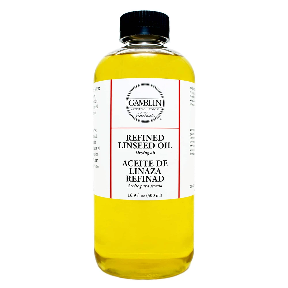 Gamblin Refined Linseed Oil