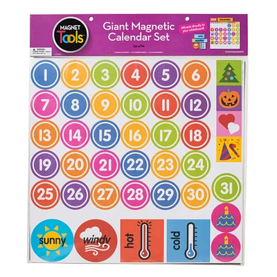 Magnets Tools™ Giant Magnetic Calendar Set