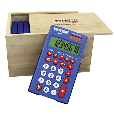Victor 108 Teacher's Calculator Kit, Pack of 10