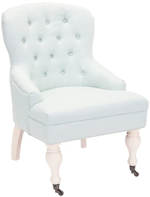 Falcon Arm Chair in Robins Egg Blue