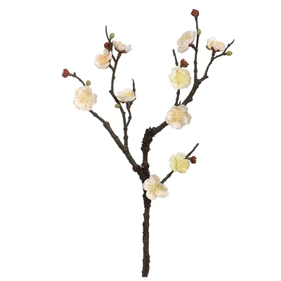 24 Pack: Cream Plum Blossom Stem