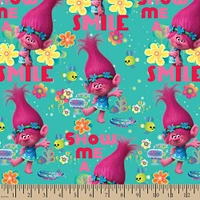 Trolls Poppy True Colors Are Beautiful Quilting Cotton Fabric