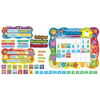 Trend Enterprises Star Calendar Bulletin Board Set