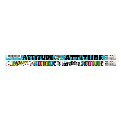 Attitude Is Everything Motivational Pencils, 12 Dozen