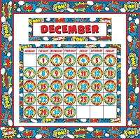 Carson-Dellosa™ Superhero Calendar Set