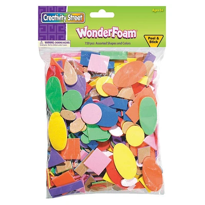 WonderFoam® Peel & Stick Assorted Shapes, 6 Packs