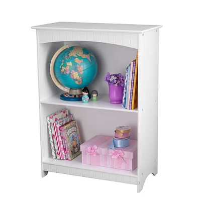 KidKraft White Nantucket 2-Shelf Bookcase