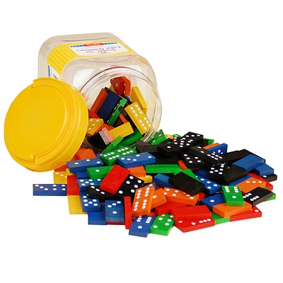 Learning Advantage™ Double Six Color Dominoes, 168 Pieces